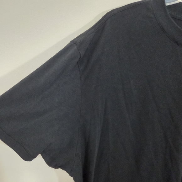 Skims Boyfriend Style T-shirt Tee Short Sleeve Black Size 2X Casual Comfy - Picture 3 of 8